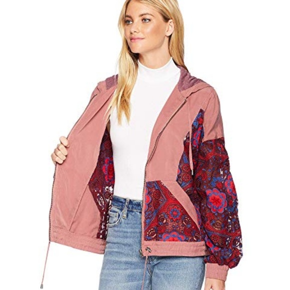 Free People Magpie Oversize Lacey Jacket - Picture 3 of 8